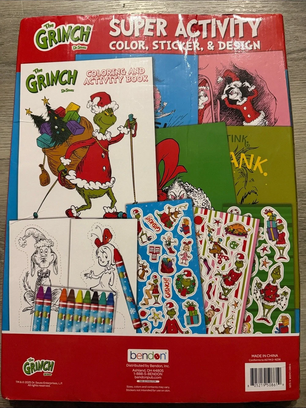 The Grinch Super Activity Set - Blue -